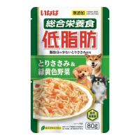 INABA влажный корм для собак Teishibo для собак Куриное филе и овощи в желе, 80 г