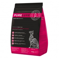 PureLuxe Элитное Питание Сухой корм для котов и кошек, индейка и лосось