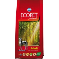 Ecopet Natural Сухой корм для взрослых собак Maxi, 12 кг