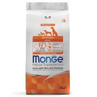 Monge Dog Monoprotein корм для собак всех пород утка с рисом и картофелем
