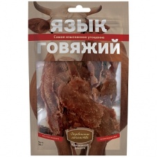 Деревенские лакомства. Язык говяжий, 50г