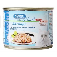 Dr. Cluader's Selected Pearls Shrimps консервы корм с креветками для кошек, 200г