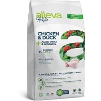 Сухой корм для щенков мелких пород Alleva Holistic Chicken & Duck + Aloe vera & Ginseng Puppy Mini