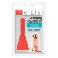 Празицид-комплекс капли для собак от 20 до 40 кг., 4 мл.