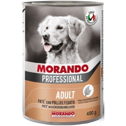 Morando Professional консервы для собак паштет с Курицей и печенью
